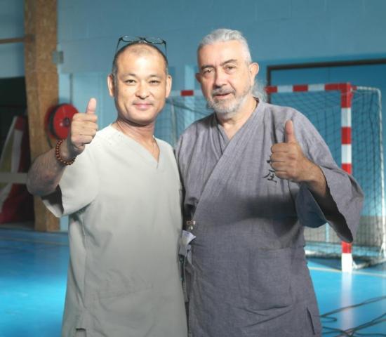 Masanori Okamoto et Gilles Florent